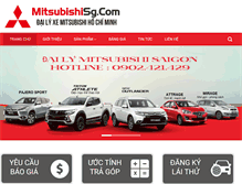 Tablet Screenshot of mitsubishisg.com